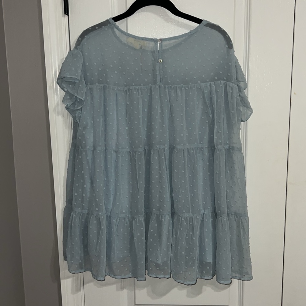 Blue blouse - Picture 3 of 3